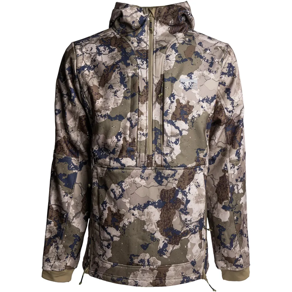 XKG Wind-Defender Anorak Soft Shell Jacket - XK7 Camo