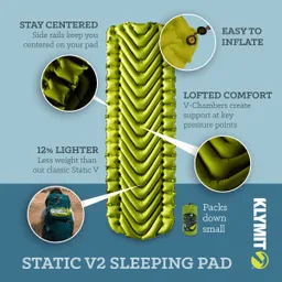 Static V2 Sleeping Pad - Green