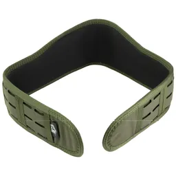 Laser Slim-Grip Padded Belt - Slotted - OD Green