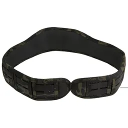 Laser Slim-Grip Padded Belt - Slotted - MultiCam Black
