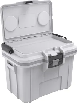 8 Quart Personal Cooler - White/Gray