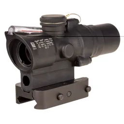 ACOG 1.5x 16mm Tritium/Fiber-Optic Rifle Scope - Matte Black - Circle Dot - Red