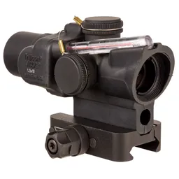 ACOG 1.5x 16mm Tritium/Fiber-Optic Rifle Scope - Matte Black - Circle Dot - Red