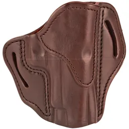 BH2.3 Open Top Multi-Fit Belt Holster - Right Hand - Brown