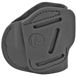 4 Way Concealment & Belt Leather Holster - Left Hand - Stealth Black