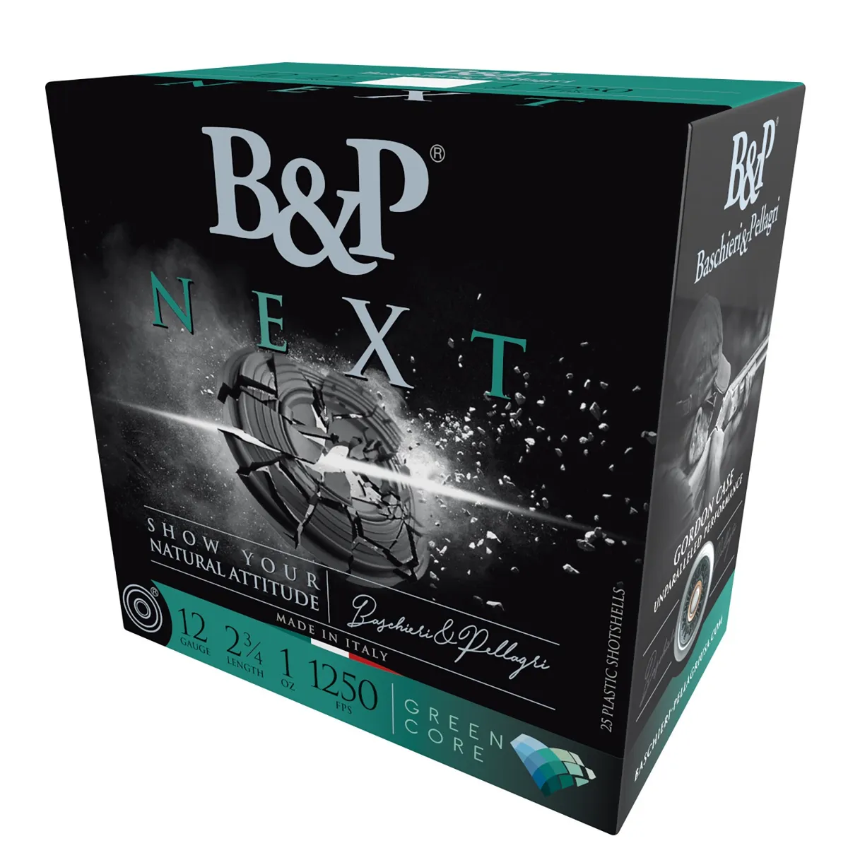 Next #8 2-3/4" 12 Gauge Shotgun Ammo - 25 Round Box