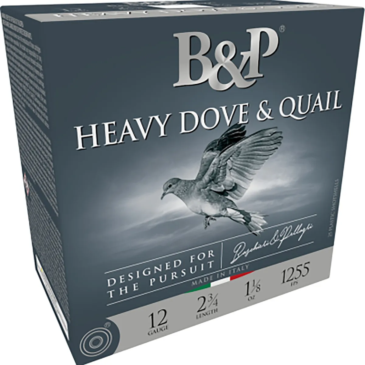 Heavy Dove & Quail #9 2-3/4" 1-1/8 oz 12 Gauge Shotgun Ammo - 25 Round Box