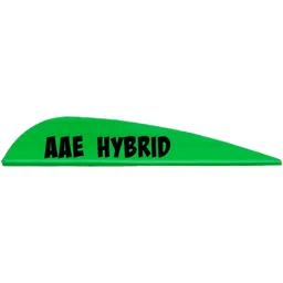 Bright Green - Hybrid 26 Arrow Vanes - 50 Pack