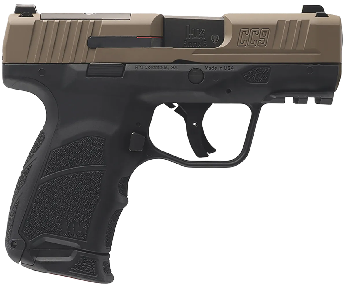 CC9 3.32" 12 Round 9mm Luger Pistol - Flat Dark Earth