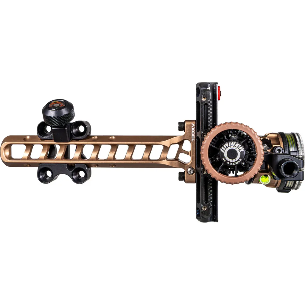 Coyote Tan - Axcel Driver AVX Plus Standard-Pro Single Pin Bow Sight