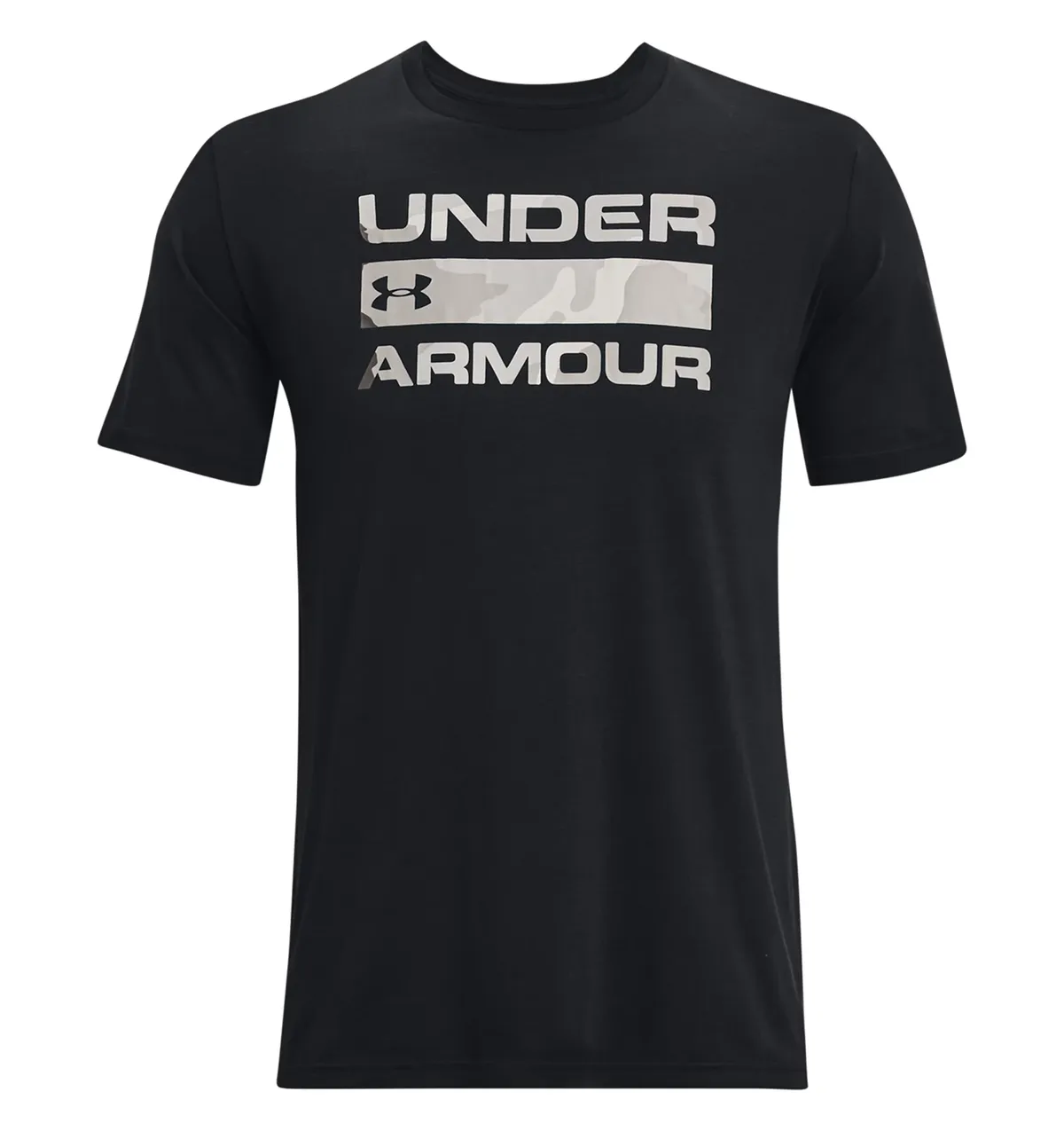 Black - Stacked Logo Fill T-Shirt
